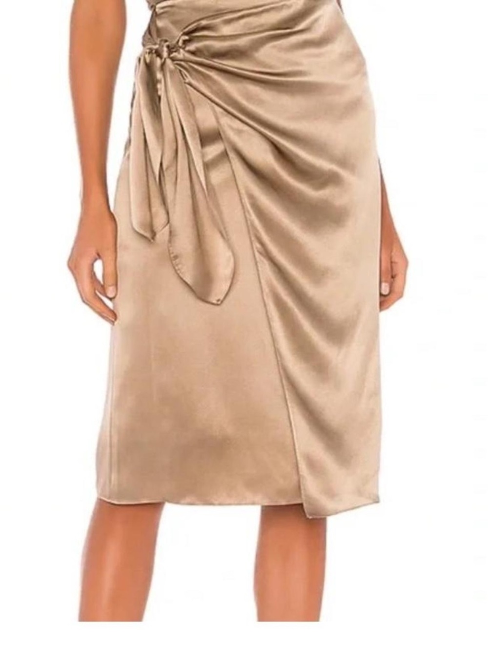 Cinq a Sept Mya silk wrap skirt sz medium